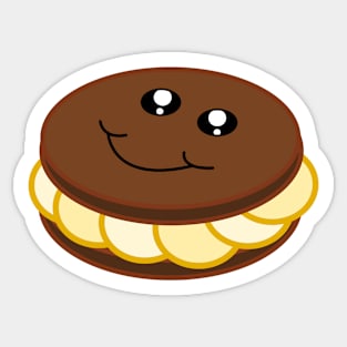 Smiling Macaroon Sticker